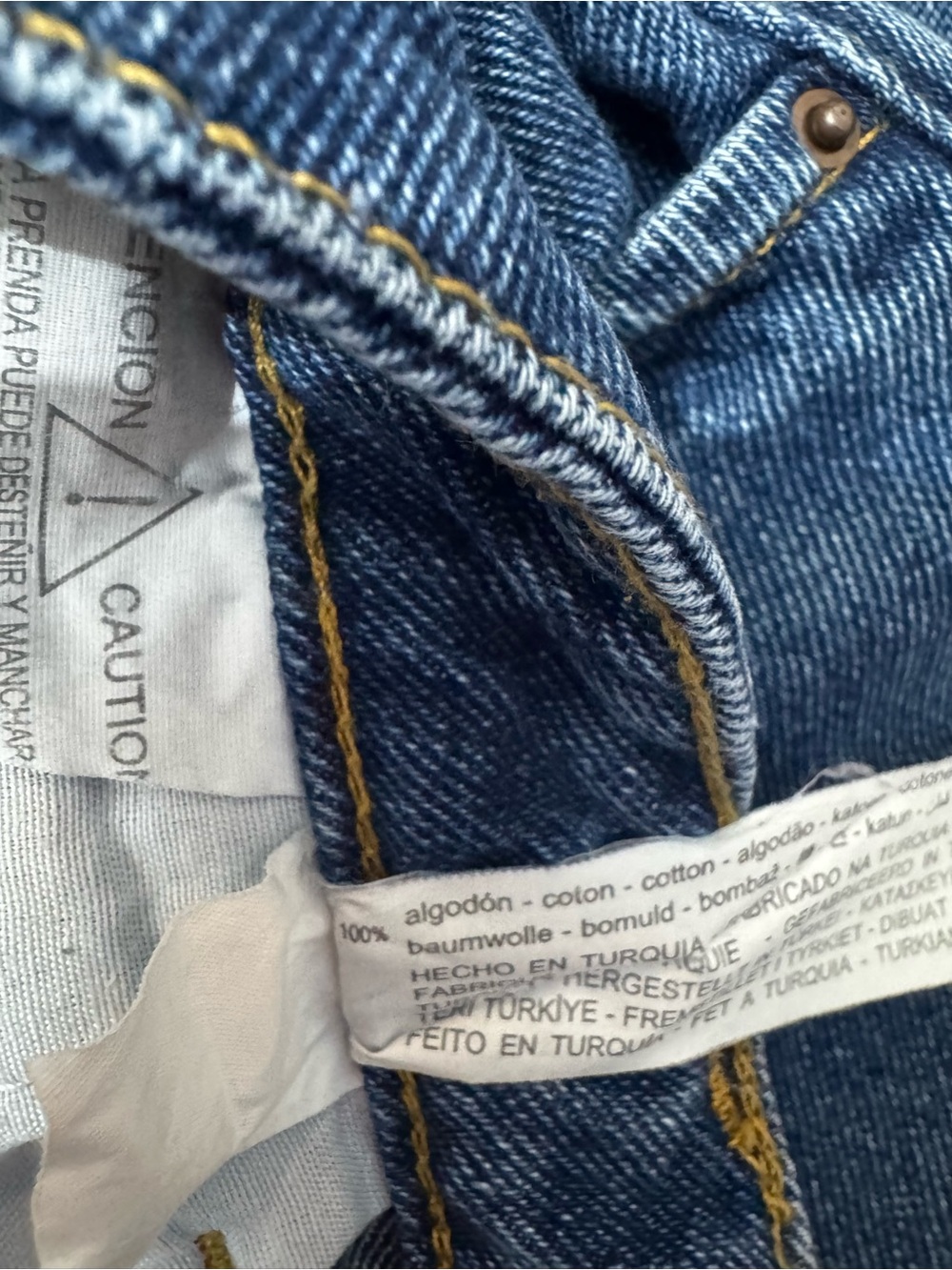 Zara- High-Rise Balloon Jeans - Blue - Picture 9 of 10